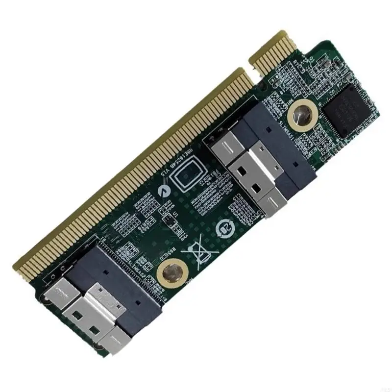 P82F SFF-8654 to PCIe x16 Extension Card Adapters SFF-8654 to PCIe