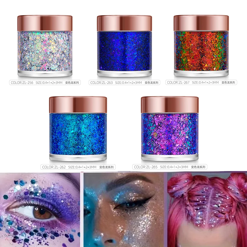 Long-Lasting Body Glitter Gel Tags: 1