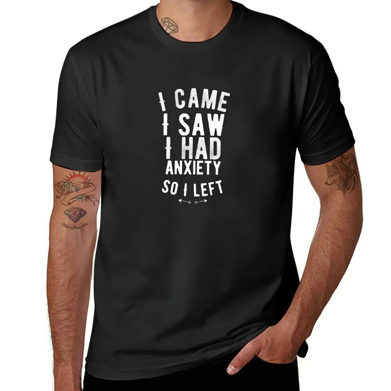 Humorous anxiety t shirt 1