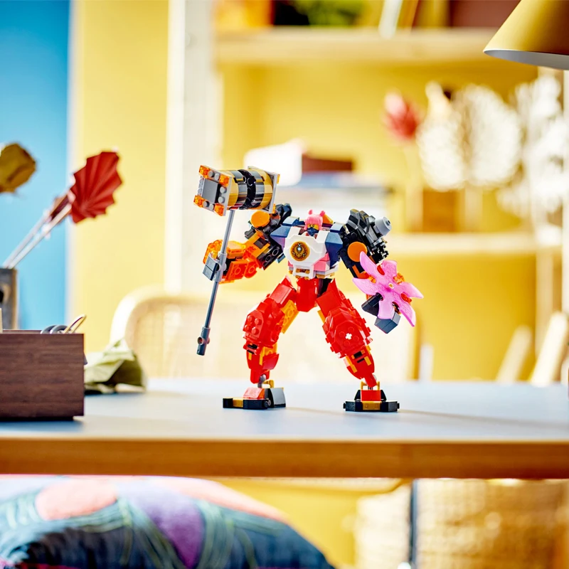 LEGO 71807 NINJAGO Sora's Elemental Tech Mech Mini Ninja Toy