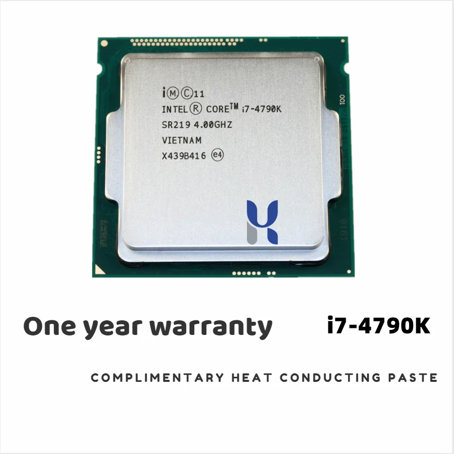 Procesador Intel Core i7 i74790K 4790K 4,0 GHz QuadCore, ocho hilos