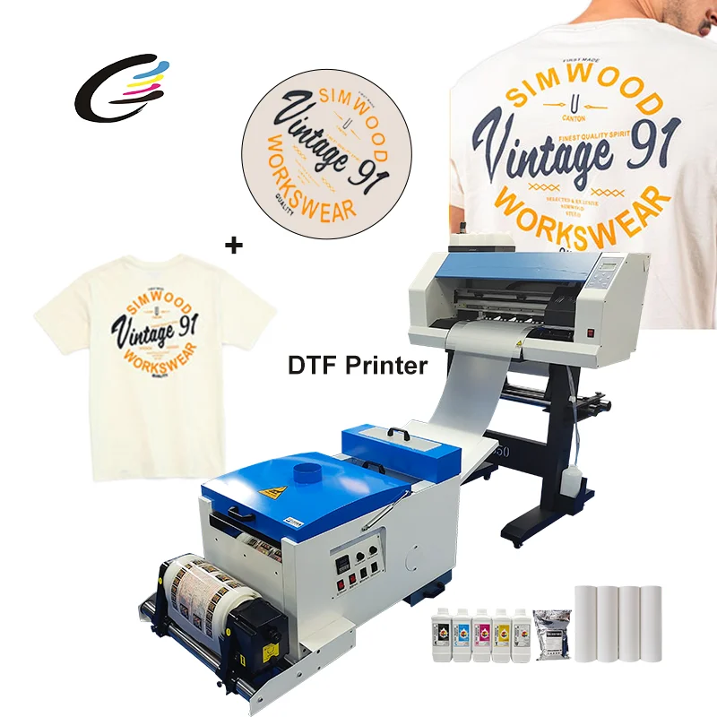 Fcolor-máquina de impresión DTF a3 DTF, cabezal y agitador de