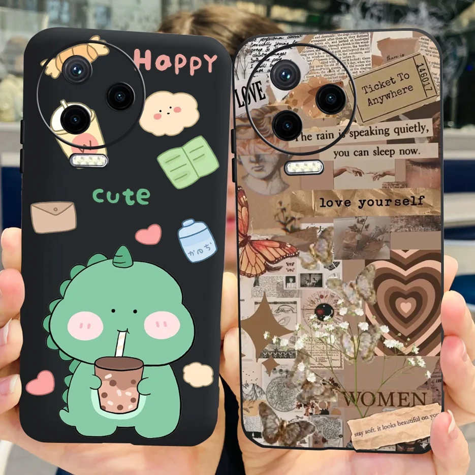 Charming Fashion Painted Soft Silicone Phone Case with Bumper Protection