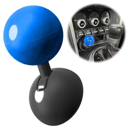 Car Engine Push Start Button Cover Protector (Blue)