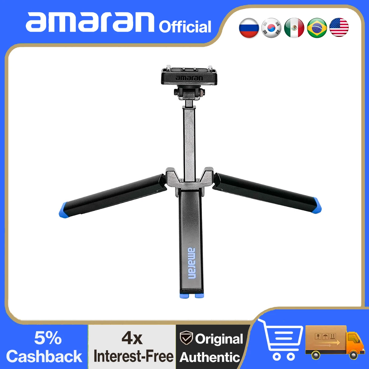 amaran Ace Lock Mini Tripod for amaran ace25c ace25x Ace 25x 25c Pocket LED Light