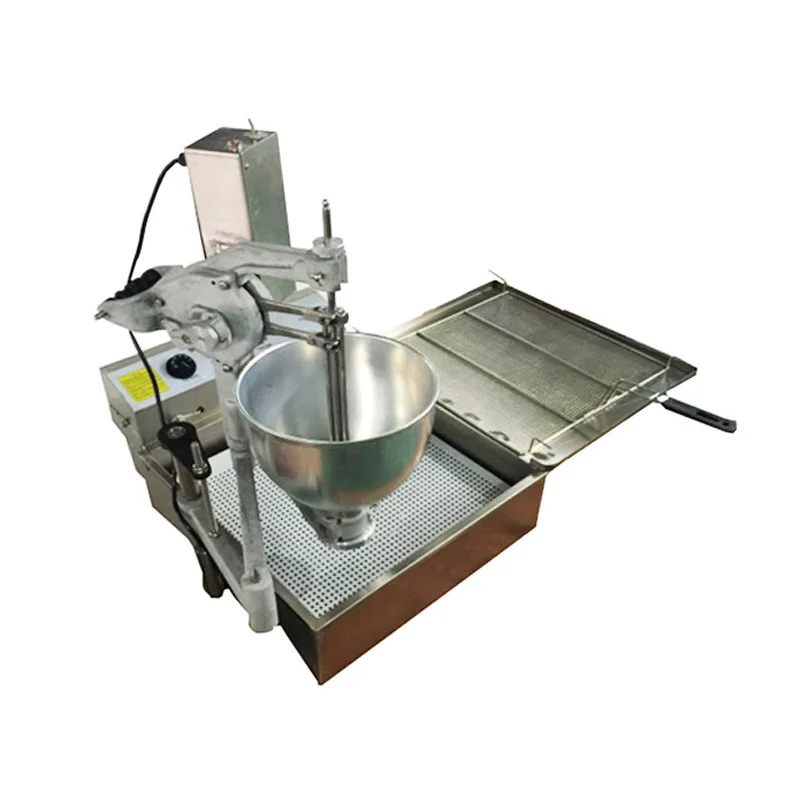 

Free Shipping 220V/110V Electric Donut Machine Automatic Doughnut Fryer Donuts Cake Maker With 3 Pcs Of Molds kitchen Appliances