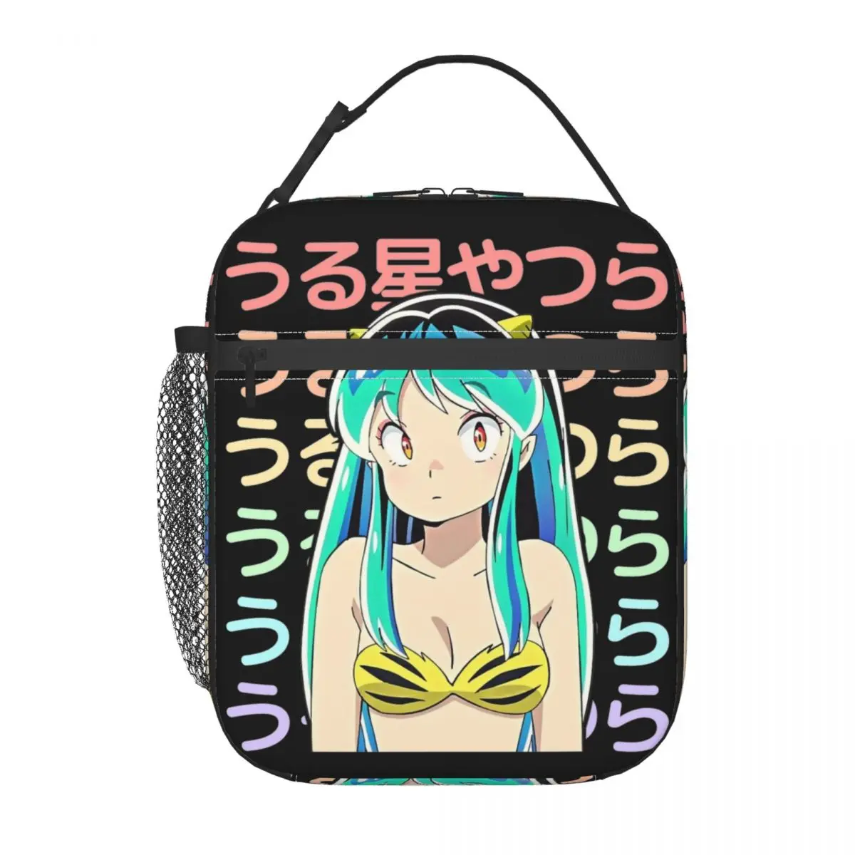 Lum Urusei Yatsura Insulated Lunch Bags Large Anime Lunch Container Thermal Bag Tote Box Beach Travel Men Women