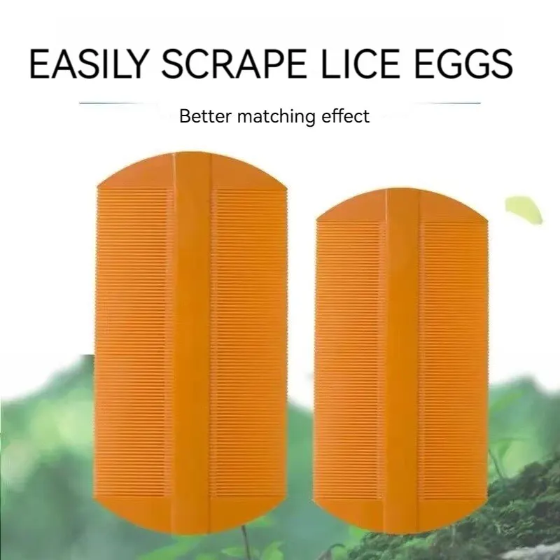 Encrypted Teeth To Remove Head Lice Fine Teeth Bamboo Dense Comb Children Shaving Dandruff Old-fashioned Lice Comb 4
