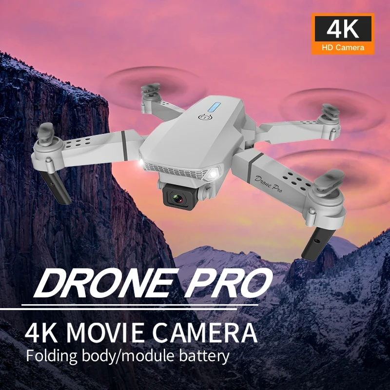 

New E88 Pro Upgraded E88s RC Drone 4K Dual Camera Wide Angle Optical Flow Localization Obstacle Avoidance Quadcopter