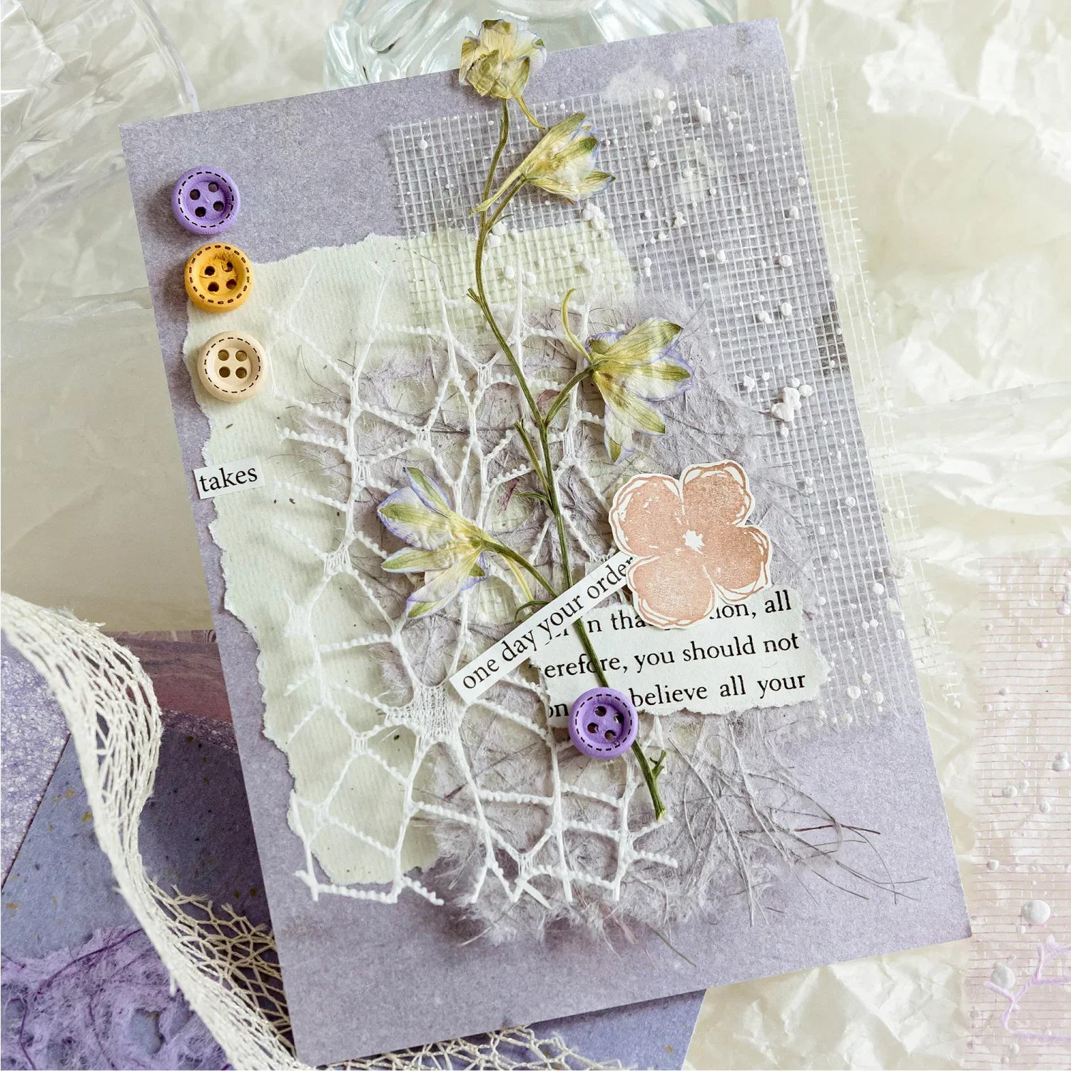 Scrapbooking Paper Journal Tools Set Mixed Material Bag Creative DIY