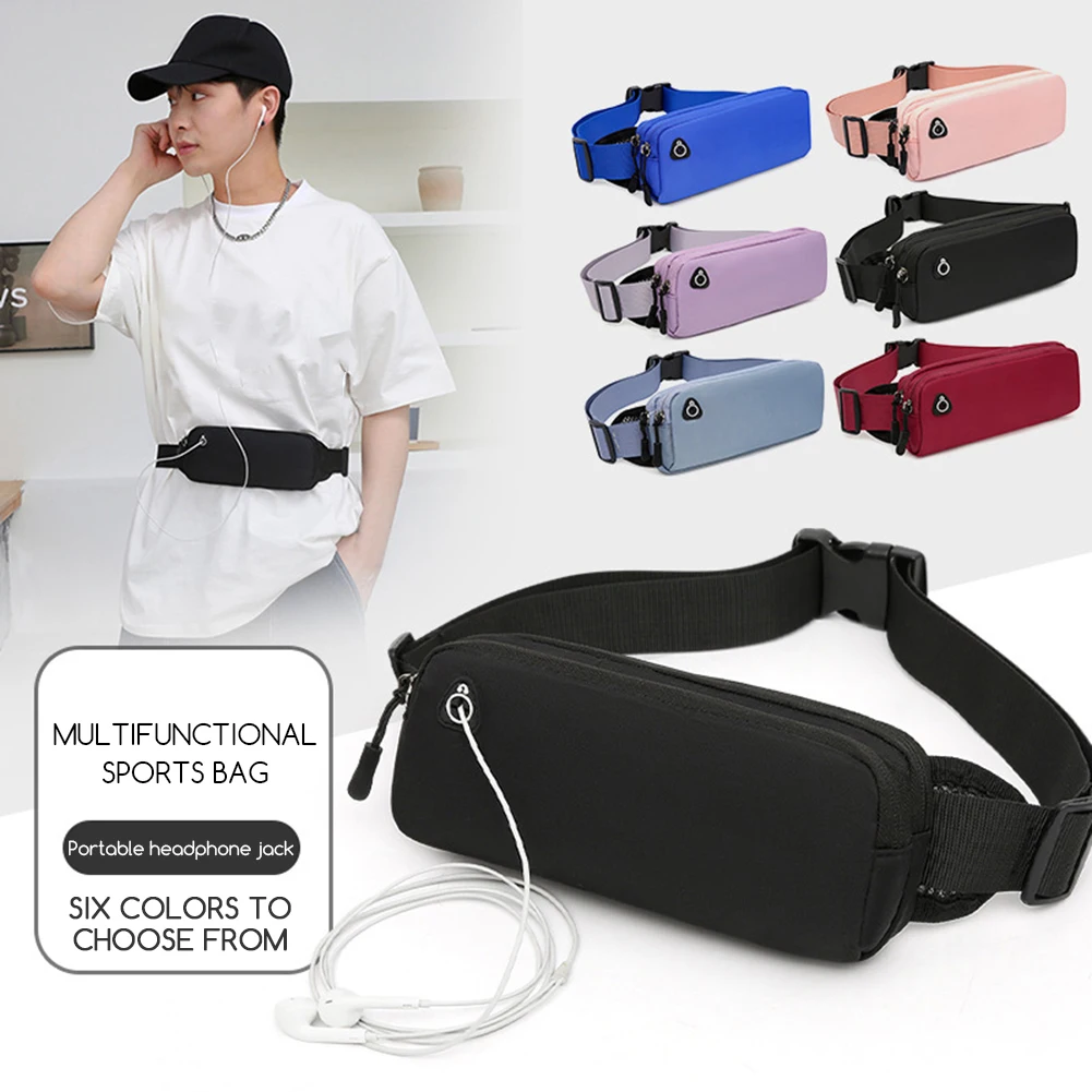 Waist Pack Women Sport Bag with Inner Mesh Bag Men Multifunctional Running Waist Bag Fashion Phone Bag Chest Bags Women Handbag
