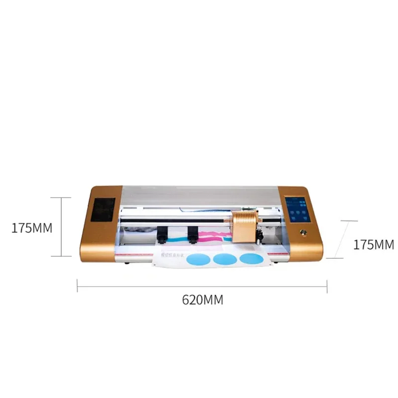 TT450 Digital Self-Adhesive Label Die Cutting Machine Lettering Machine DIY Cutting CCD Engraving