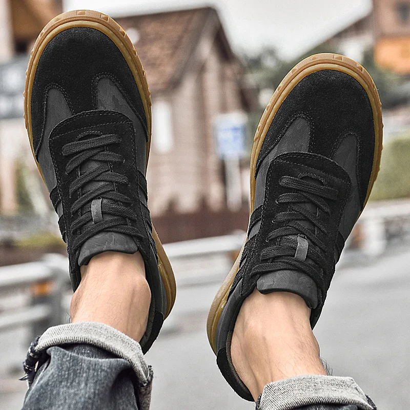 Herren Wildleder Freizeitschuhe Für Alltag Und Autofahren_voghion.com