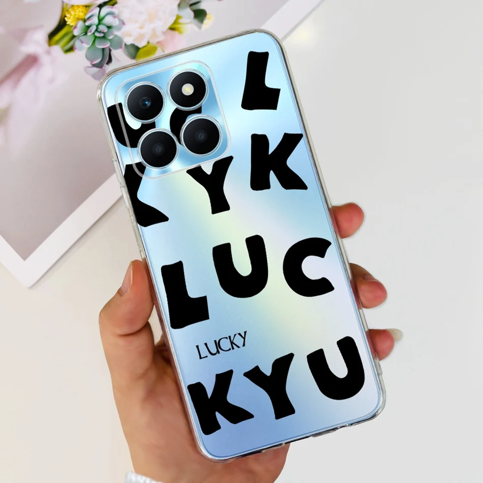 Elegant Pattern Soft Silicone TPU Phone Back Cover