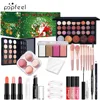 POPFEEL Christmas Mystery Cosmetics Set Stage Girls Holiday Show Makeups Eyeshadow Lipstick Eyeliner Concealer Mascara Wholesale 5