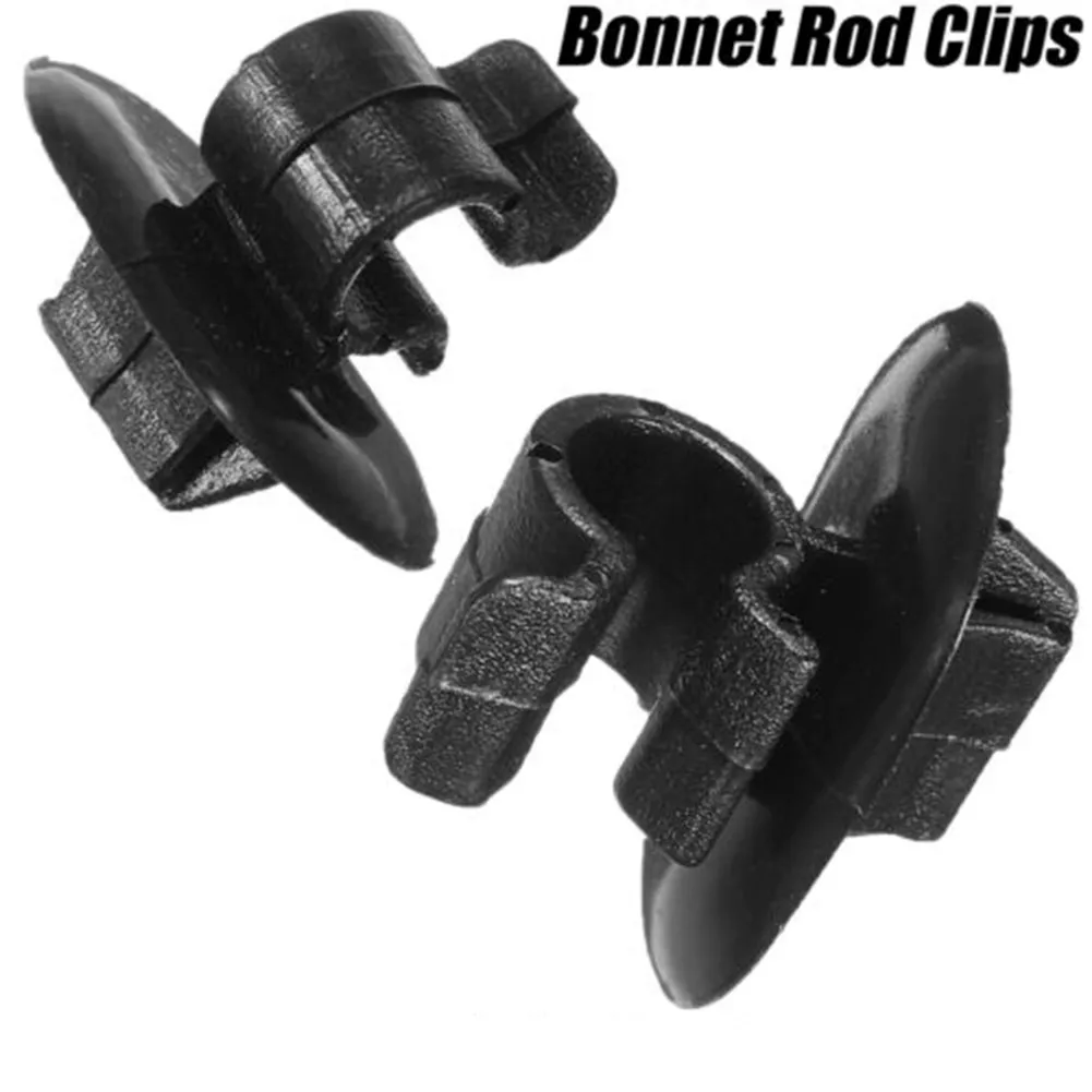 

2pcs Bonnet Stay Clips Plastic Holders For Support Strut Rod For Vivaro Citron C2 C3 C4 C5 Peuget 106 107 306 407