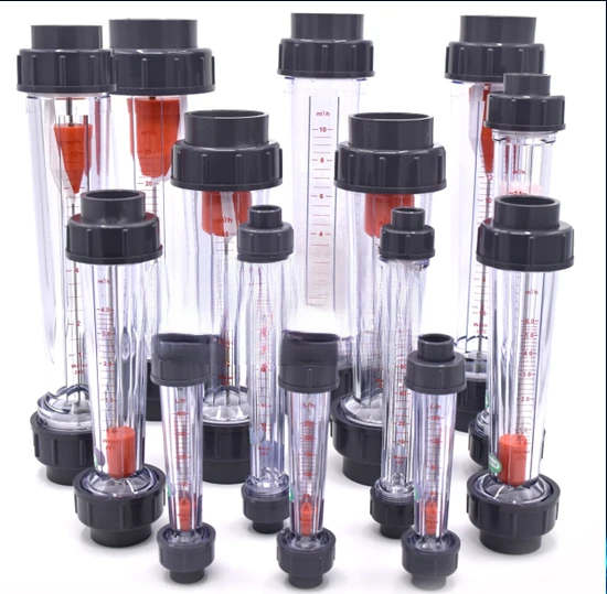 Flowmeter LZT-15LZS-20/25/32/40/50/65/80/100 plastic tube float flowmeter