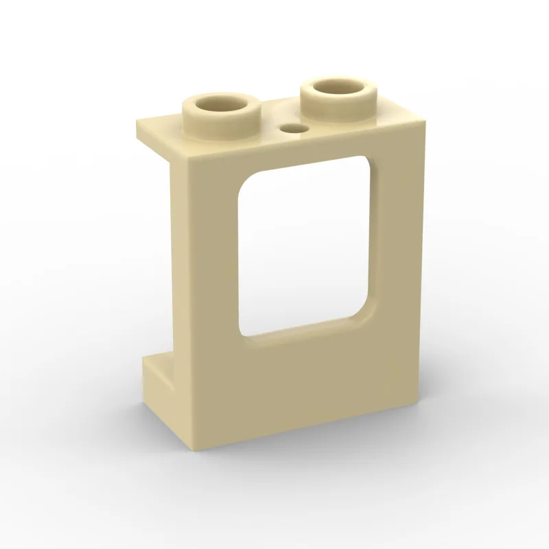 20PCS 벽 요소 1X2X2 W. 창 호환 60032 2377 건물 및 가구, Windows, 벽 및 문 빌딩 블록