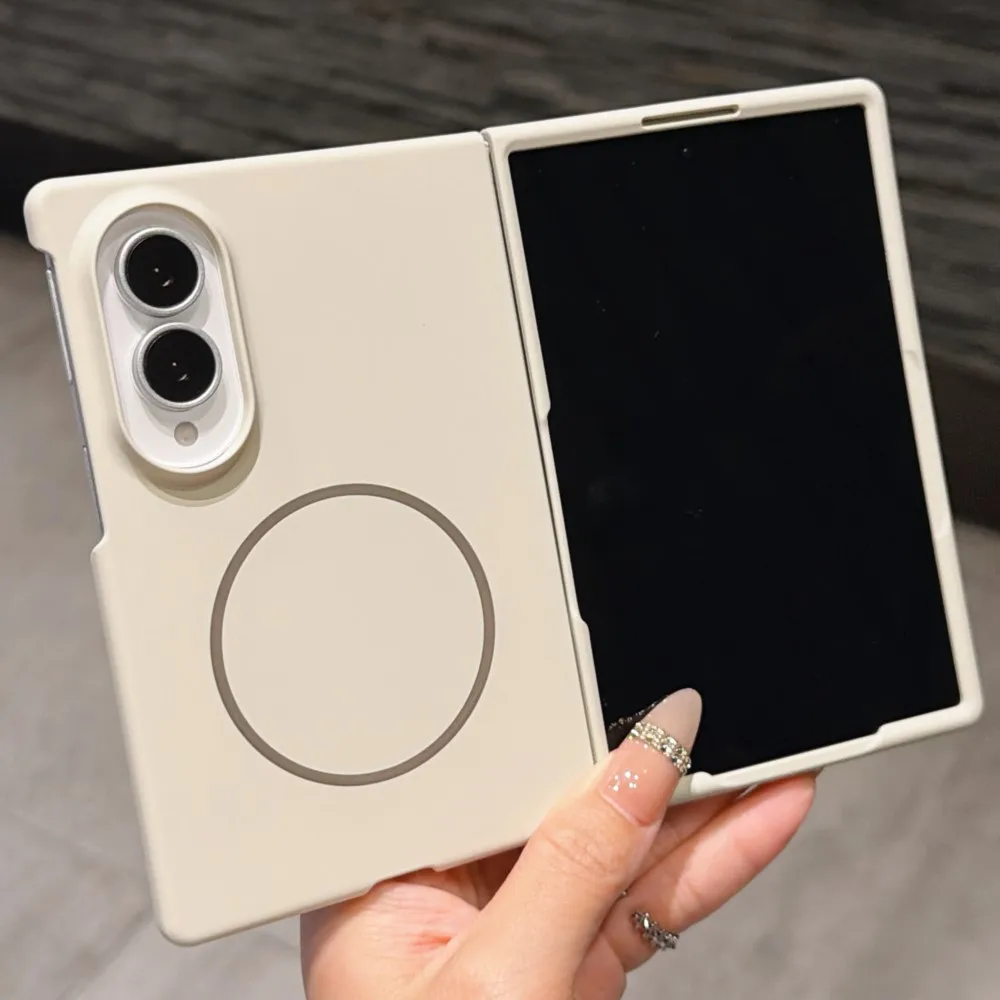Ultra Thin Frosted Hard PC Magnetic Wireless Charging Slim Cover
