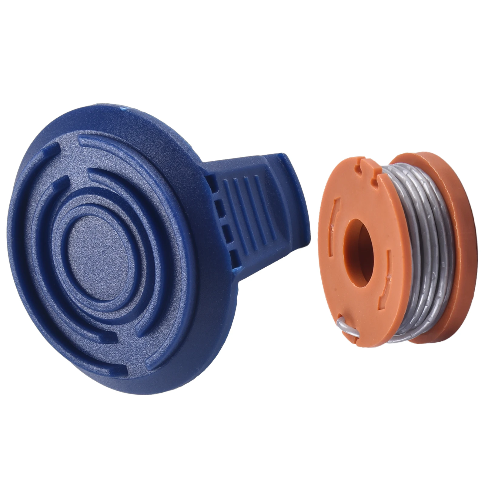 MacAllister MGTP18Li 스풀 커버 라인 세트, 이지트림 및 콤비트림 트리머 교체용 스풀 라인 커버, 1.5mm, 1x2.5m