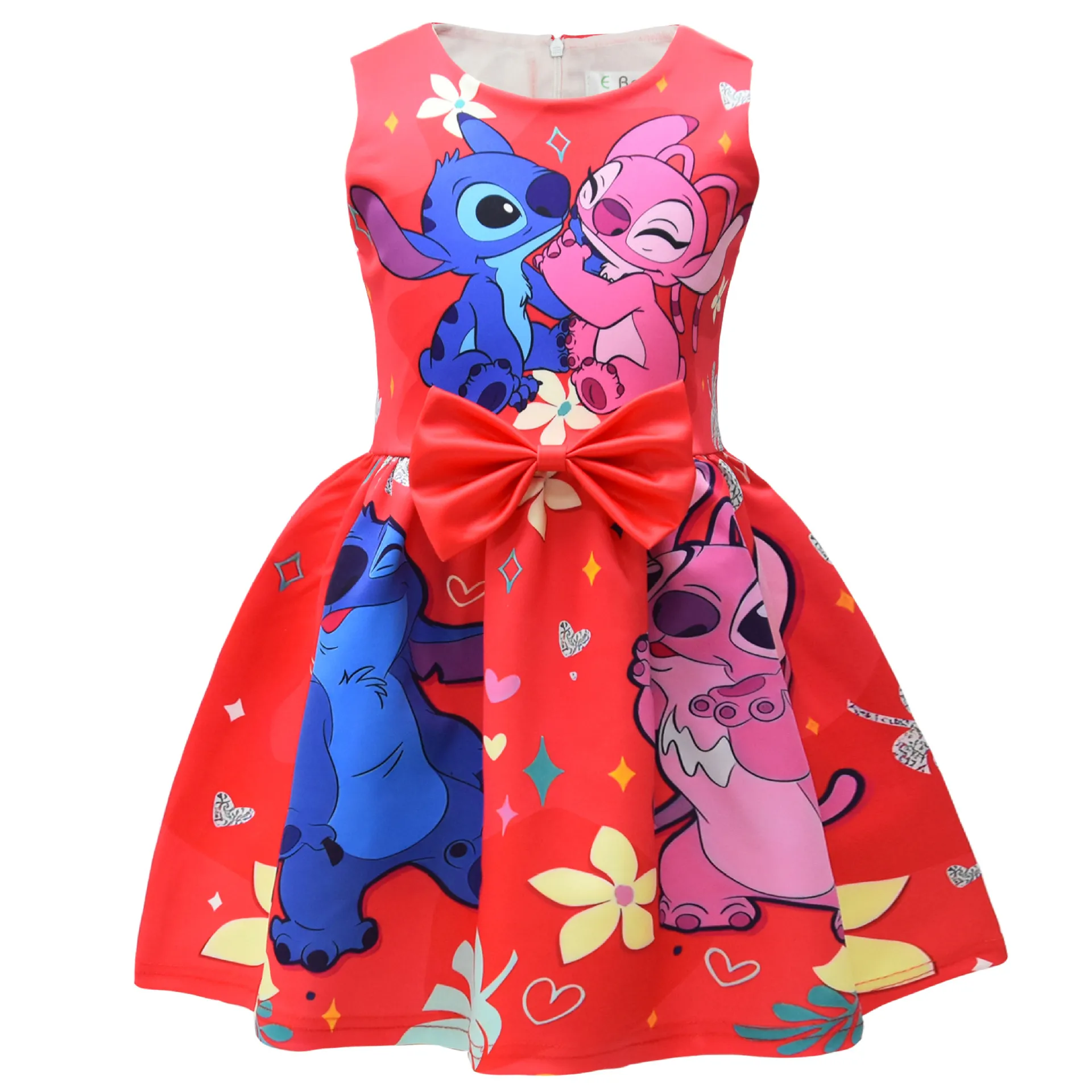 Disney-Robe de princesse CAN O & Stitch pour enfants, vêtements moelleux  pour filles, Noël, été - AliExpress