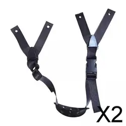 2X Hard Hat Chin Straps Climbing Softball Comfortable ABS Chin Cup