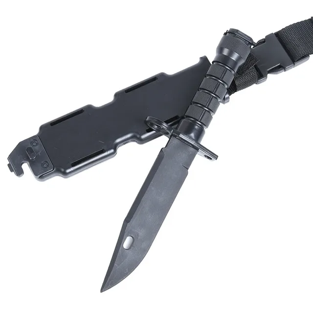 Faca de borracha Formação com Bainha, Punhal plástico Falso, flexível e macio Lâmina Fixa Adequado para adereços, artes marciais do Dia das Bruxas