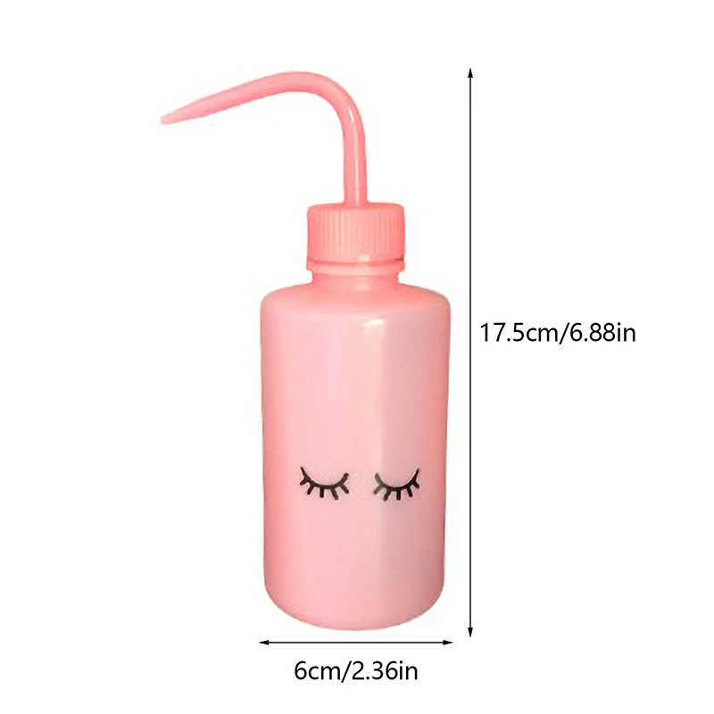 250ml Washing Bottle Tattoo Clean Squeeze Bottle Eyelash Extension Cleaning Laboratory Measuring Bottles Plastic Makeup Tool images - 6