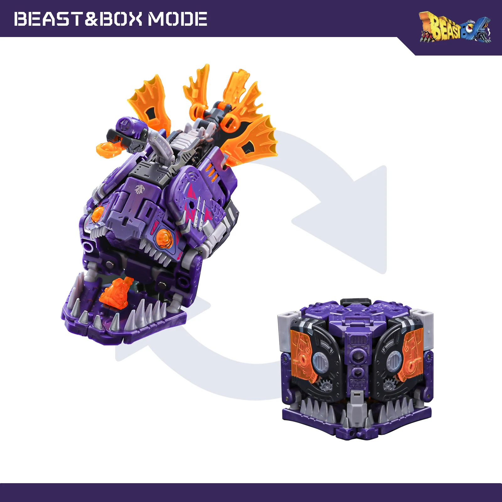 52TOYS Beastbox BB-51A ROARMEO Deformation Toys Action Figures, Mecha