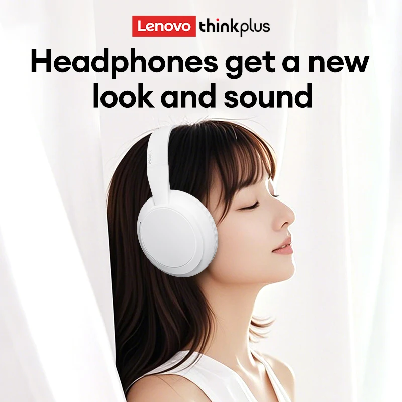 Lenovo TH11 Premium Over-Ear Bluetooth Noise Cancelling Headphones