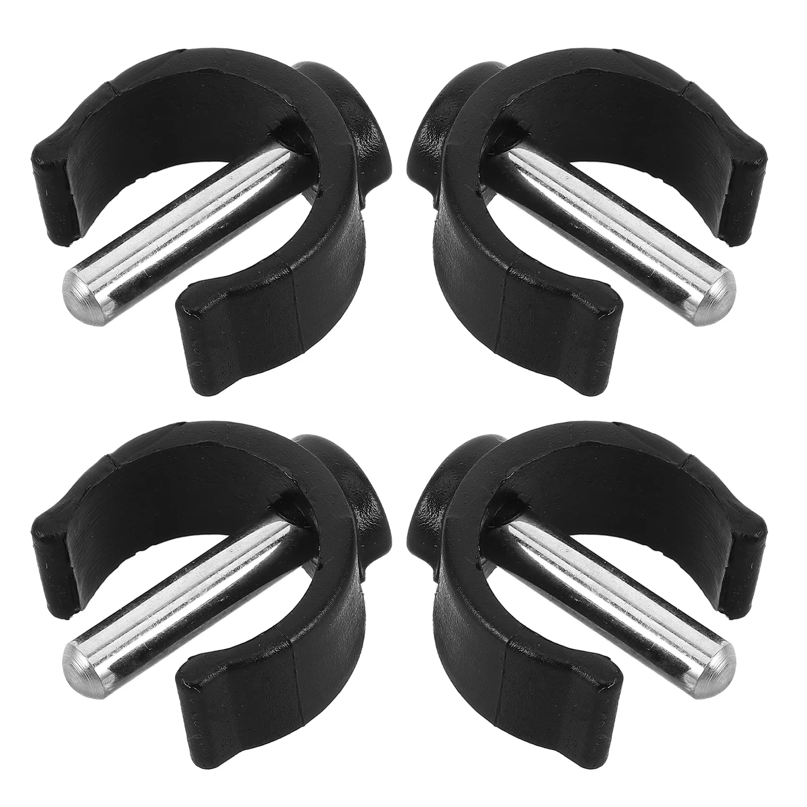Walking Cane 4 Pcs Walking Aid Accessories Cane Holders Toilet Refill Tube Clip Fastener Garbage Crutch Wheelchair Fixation Abs Bracket