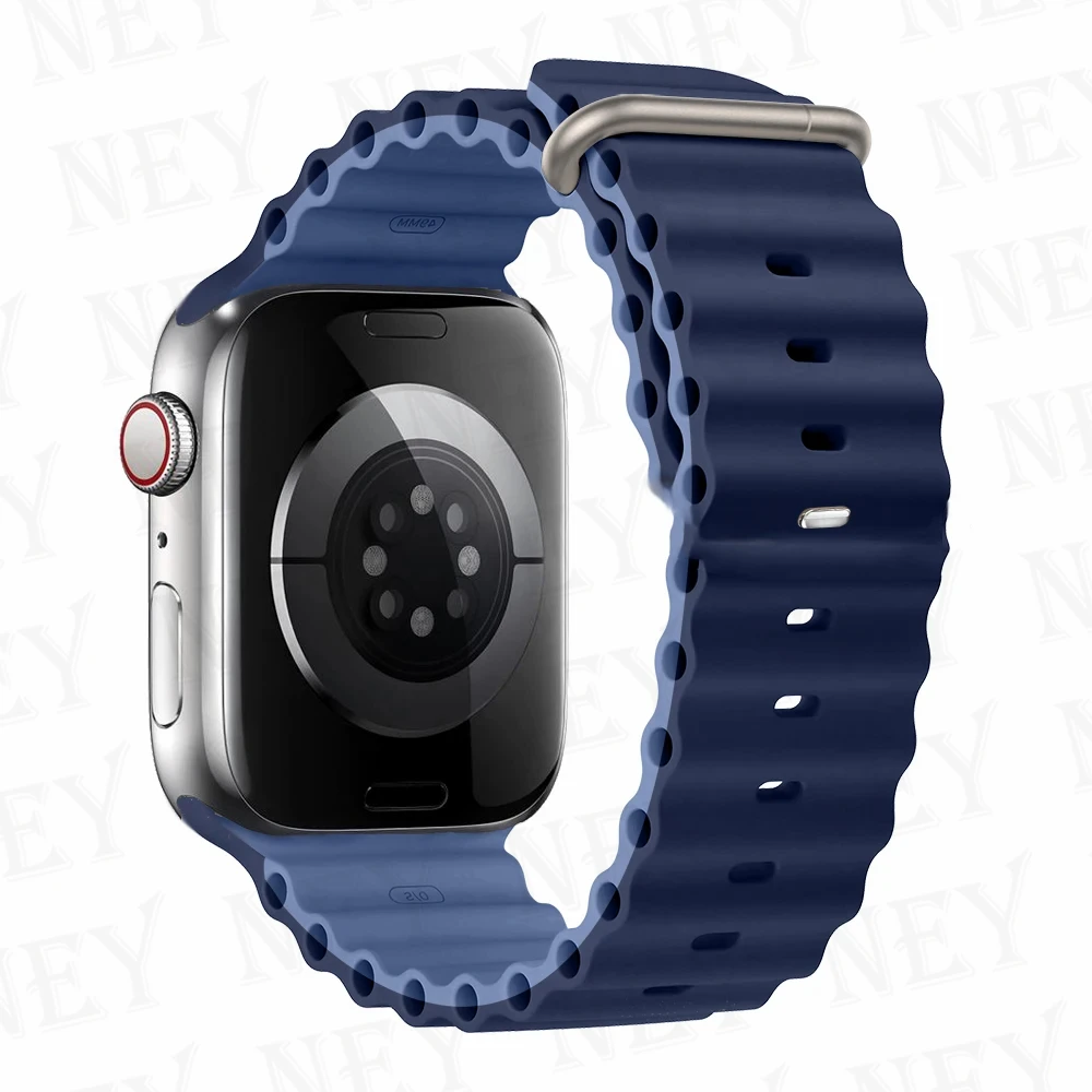Premium Ocean Silicone Strap