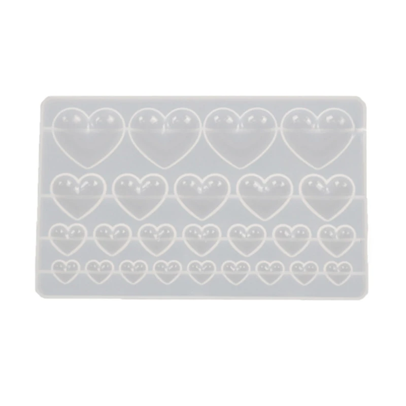 DIY Love Patch Keychain Silicone Epoxy Mold DIY Ornaments Pendant Jewelry Crafting Mould for Valentine Love Gift