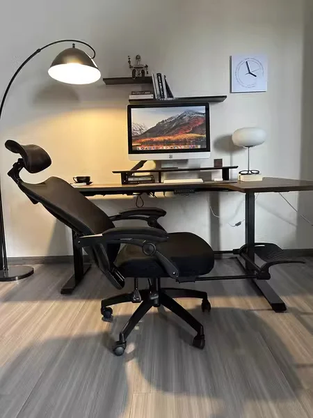 Description Picture 3 of itemMinimalist Ergonomic Office Chairs Lifting Comfy Gaming Boss Reclining Office Chairs Lounge Sillon Oficina Furniture WZ50OC
