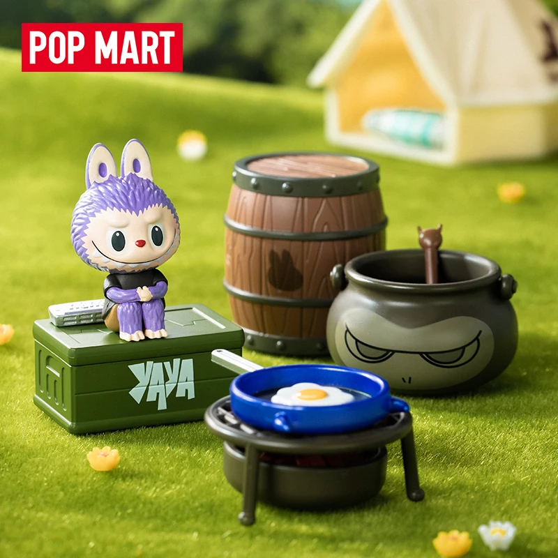Pop Mart The Monsters Labubu Home Of Elves Series Blind Box Toy Kawaii Doll Action Figure Figurine Da Collezione Model Mystery Box