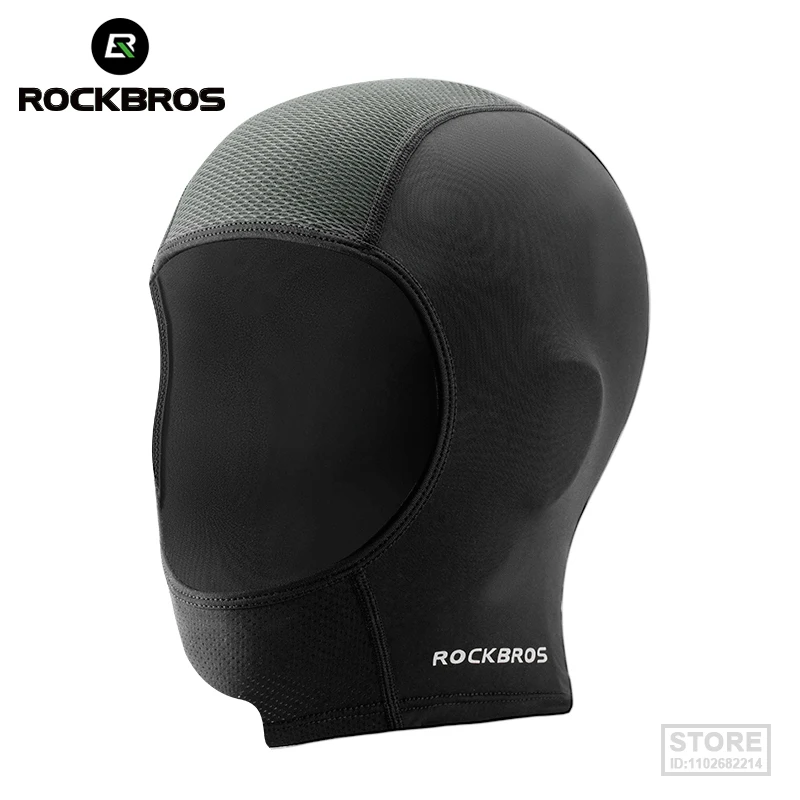

ROCKBROS lce Шелковый Солнцезащитный головной убор летняя дышащая Балаклава мужская маска на все лицо для велосипеда мотоцикла бега спортивное снаряжение