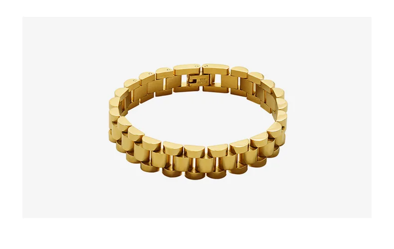 Einfache klassische Damen Edelstahl Uhren kette Mode Armband Paar Accessoires rostfreie Glieder kette Mode Mädchen – Detail 3