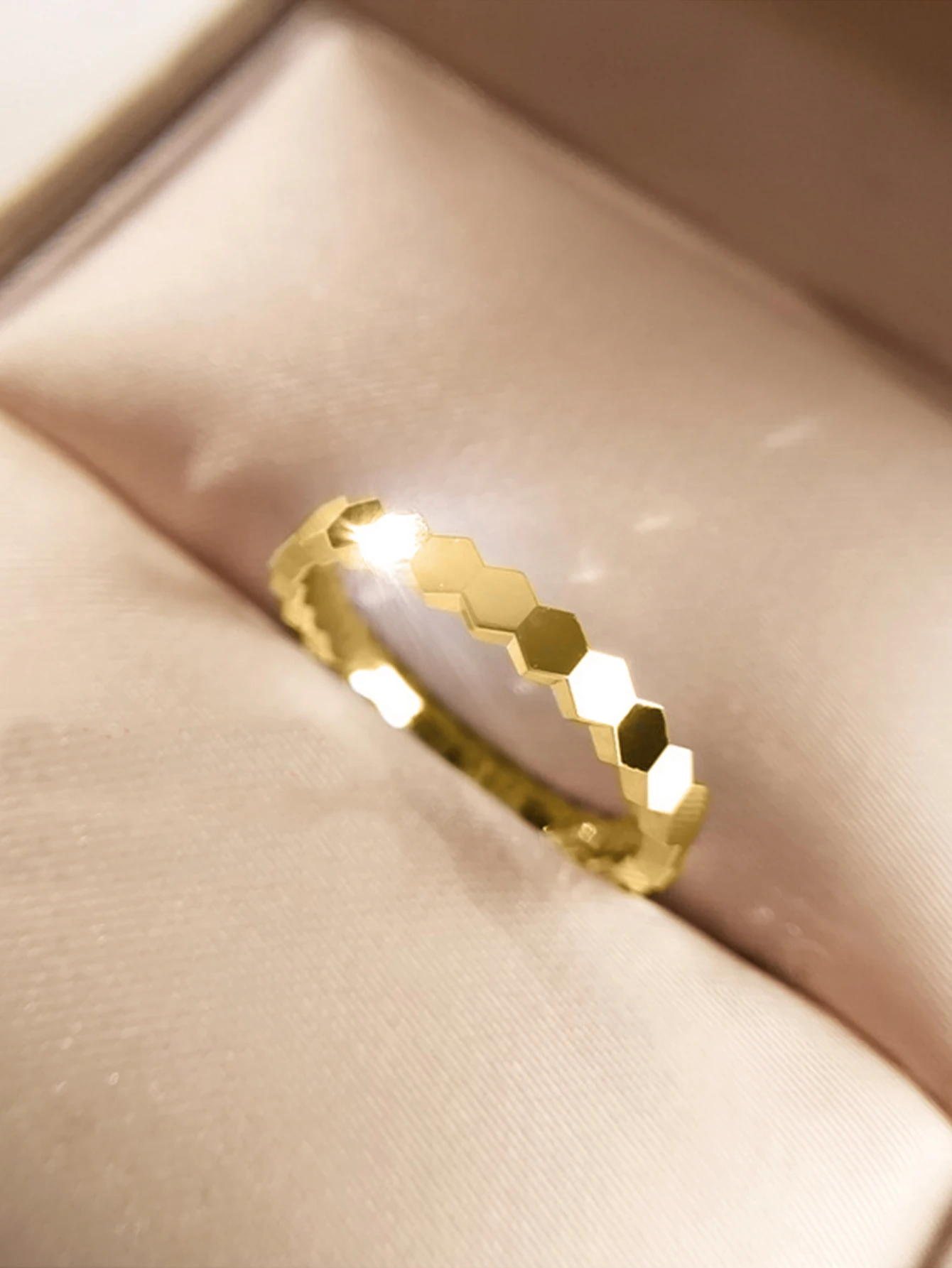 خواتم من الفضة الإسترليني عيار 925 على شكل هندسي م...