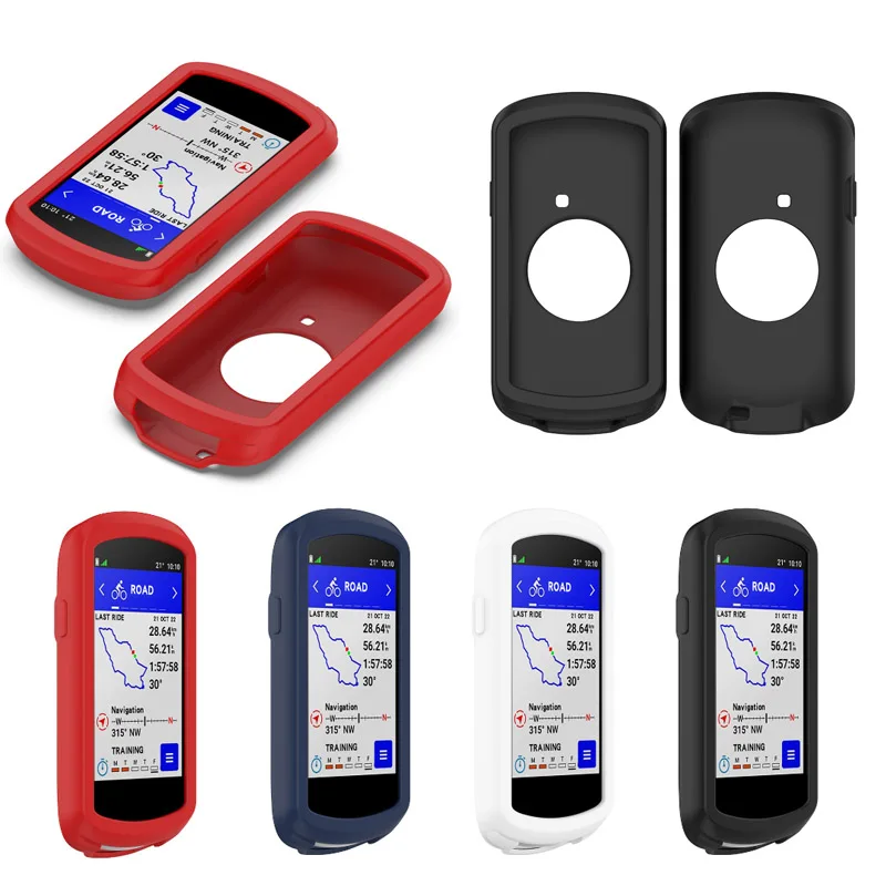 

Silicone Soft Cover Protective Case Glass Screen Protector Film For Garmin edge 1040 Cycling GPS Bicycle Bike Computer Full Skin
