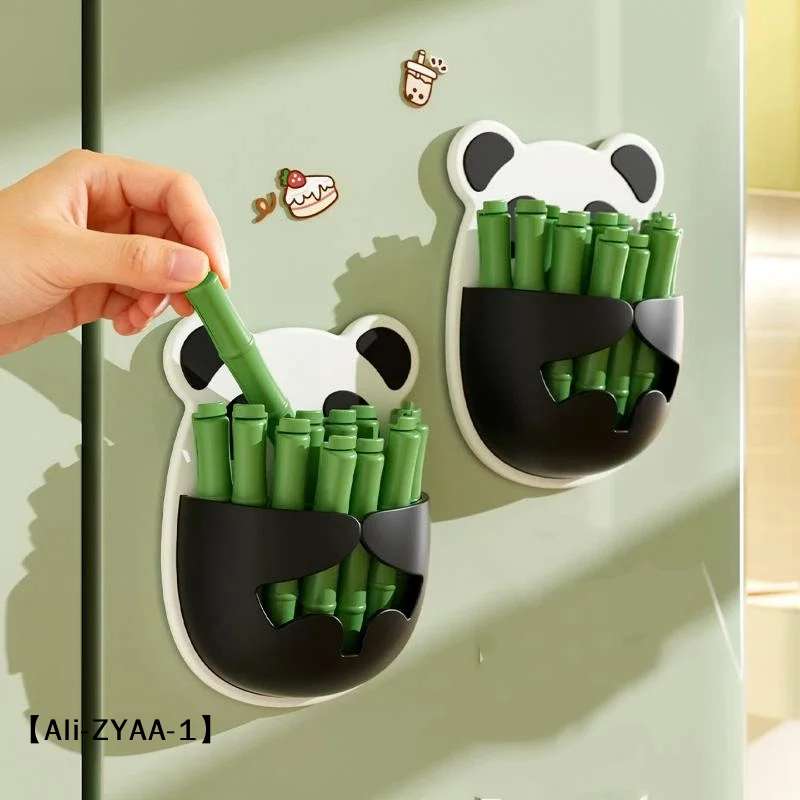 【A】12PCS 팬더 푸드 클립 스낵백 밀봉 클램프 내마모성 실러 신선한 빵 조미료 보관 클램프 주방용품