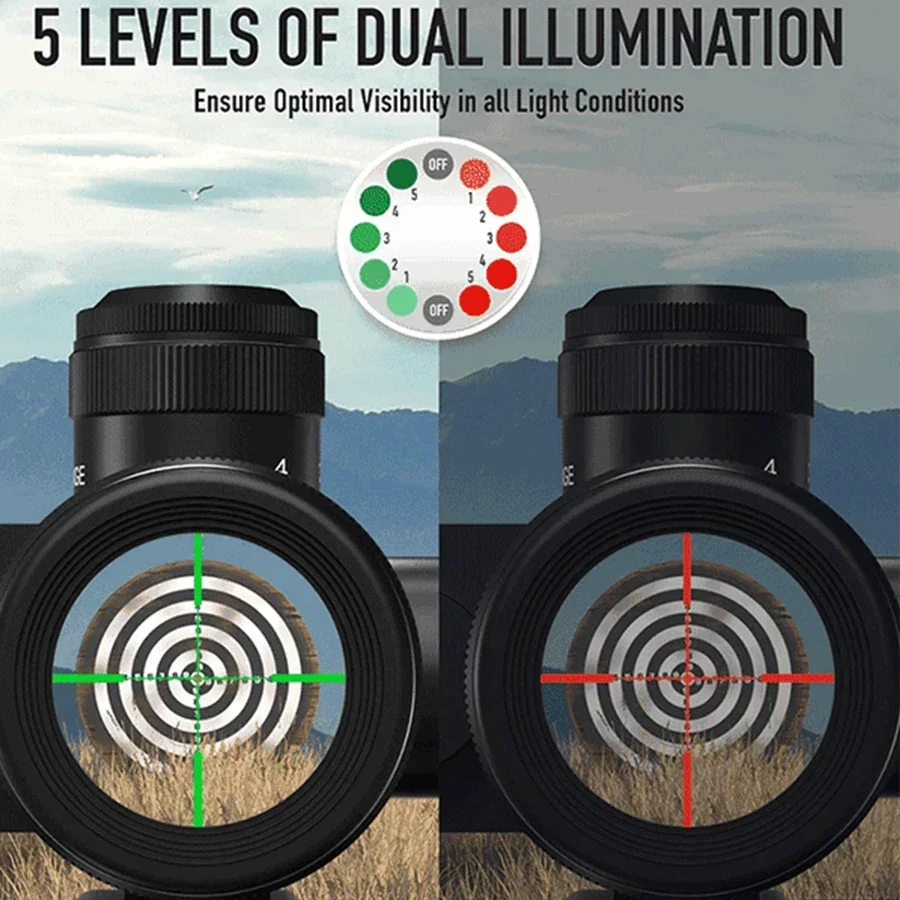 Victoptics S4 1.5-6X28 SFP Riflescope 30Mm Tube Hunting Tactical