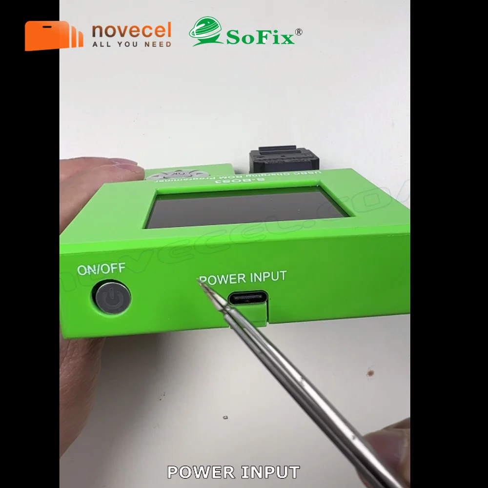 소픽스 S-BOS3 USBC 충전 ROM 프로그래머 맥북 아이패드 아이폰 2016-2013 CD3215 CD3217 ROM 데이터 쓰기 수리 도구 BY-3200S