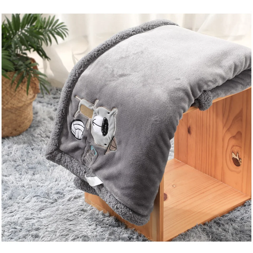 AKATIE 3D Teckel Couverture Bebe Fluffy Flanelle Couverture Chien Animal Vert Blanket Douce Et Chaude Couverture 70x100 Cm Couverture Bébé Couverture Emmaillotage Bebe