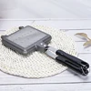 1 PCS Hot Dog Toaster Press Sandwich Maker Toaster For Kitchen And Camping Baking Tray 3