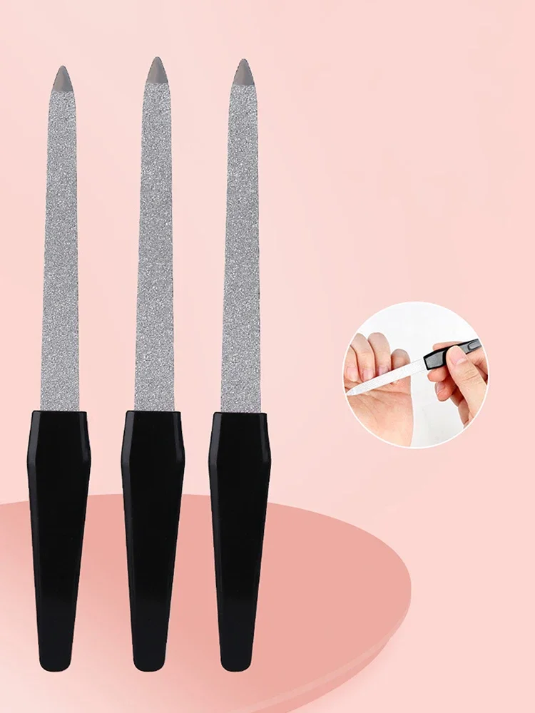 Nail files 3-Piece Professional Double-Sided Nail Files Home & Salon Manicure & Pedicure