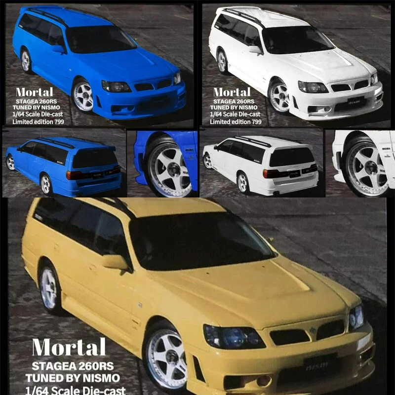 

**Pre-Order** Mortal 1:64 stagea 260rs nismo limited799 Diecast Model Car