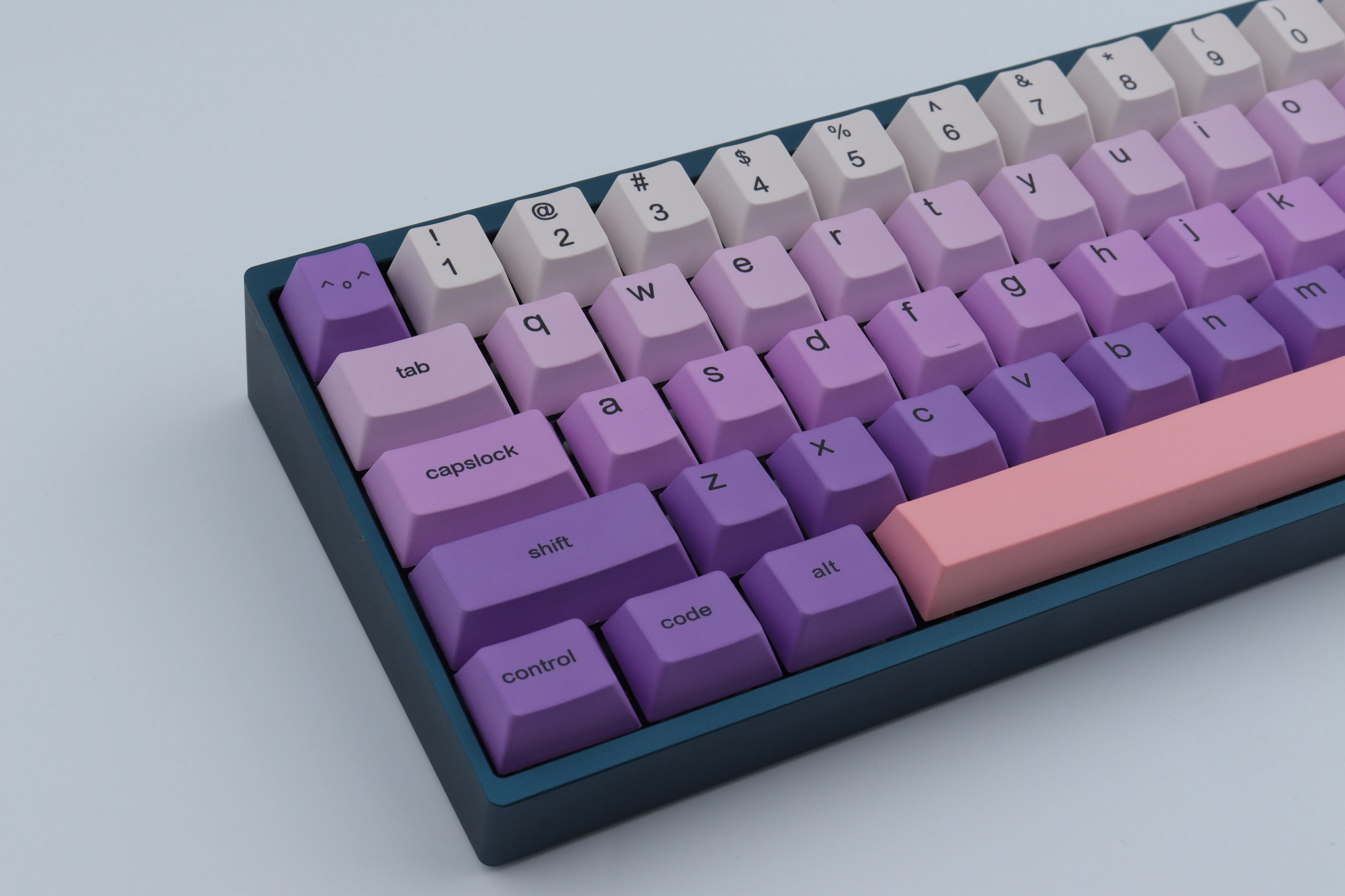 GMK Purple Cute Keycaps, 129 Keys Keycaps Cherry Profile DYE SUB
