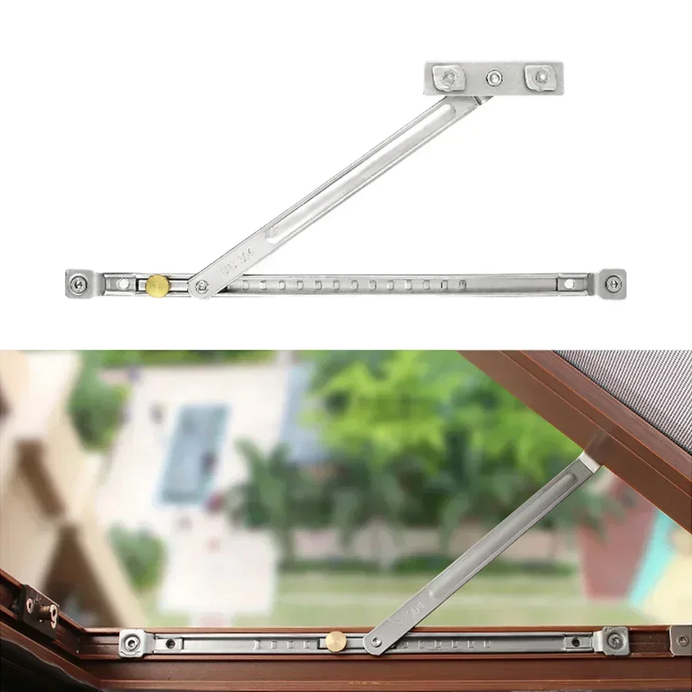 Window Sliding Wind Bracing Limiter Windproof Support Rod Sliding Door Stop Children Safety Lock Restrictor Window Wind Support