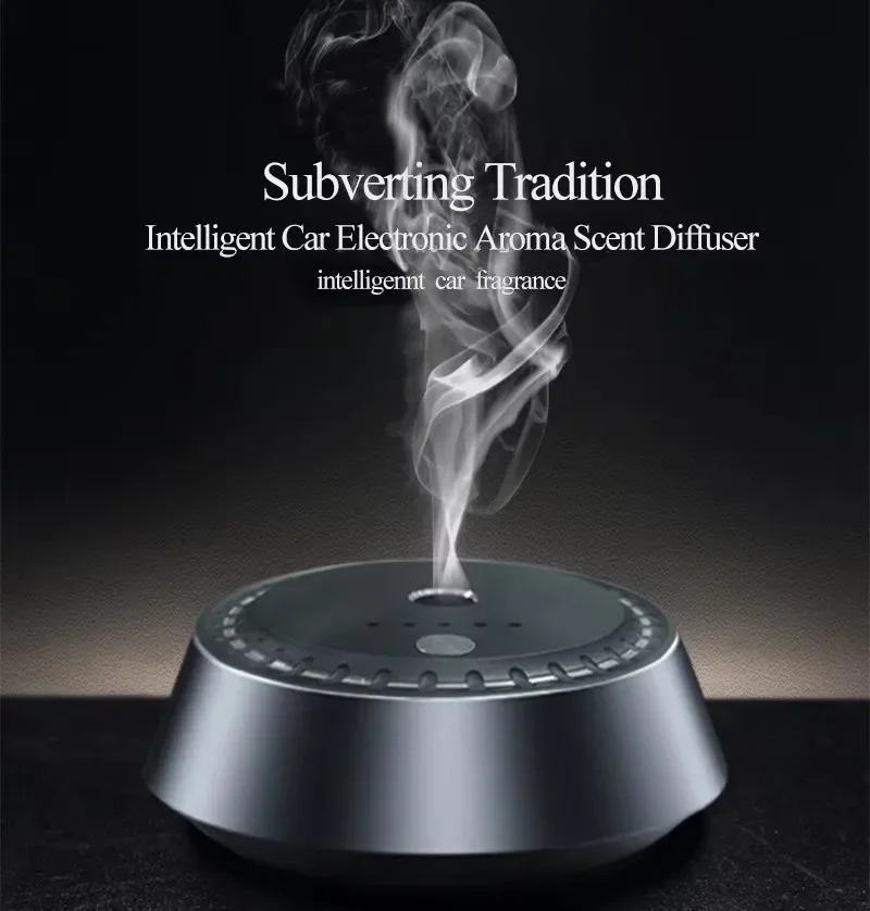 Description Picture 3 of itemAdjustable Electric Fragrance Diffuser Ultrasonic Cool Mist Air Humidifier Car Air Freshener USB Rechargeable Car Diffuser