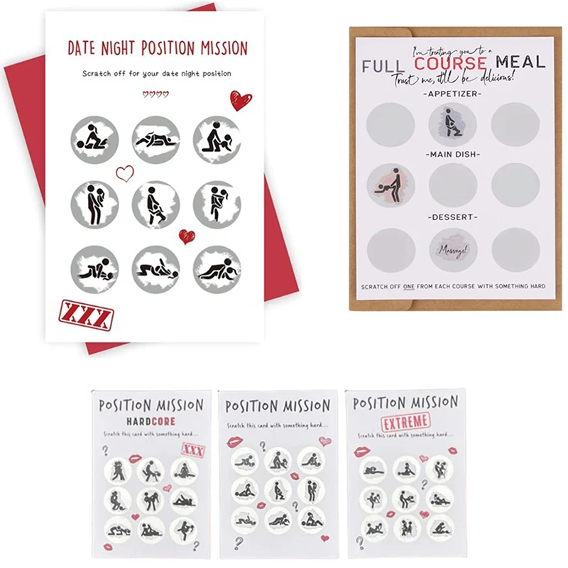 Couples Scratch Card Game couples scratch card game